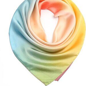 Silk Feeling Scarf 27.5 Inch